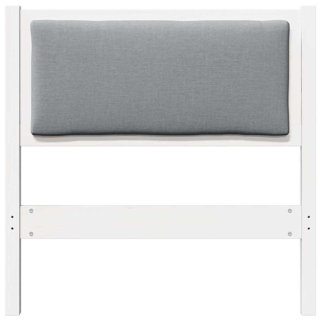 Testiera Altro Bianco 75 cm Legno di pino massello