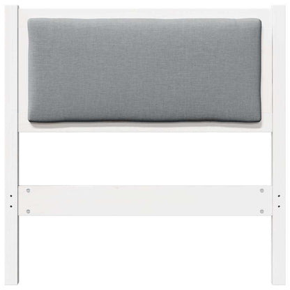 Testiera Altro Bianco 75 cm Legno di pino massello