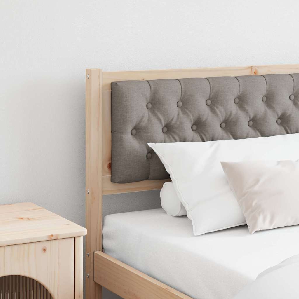 Testiera Altro Marrone e taupe 200 cm Legno di pino massello