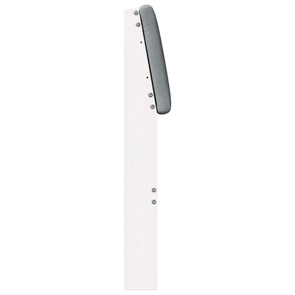 Testiera imbottita Grigio chiaro 200 cm Pino massello