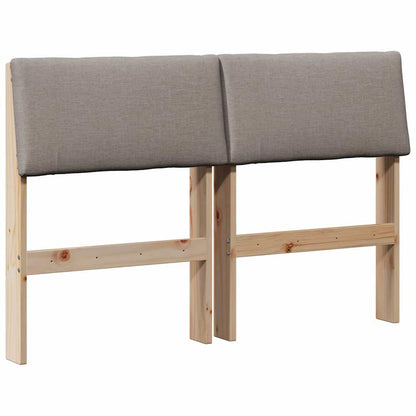 Testiera imbottita Talpa 120 cm Pino massello