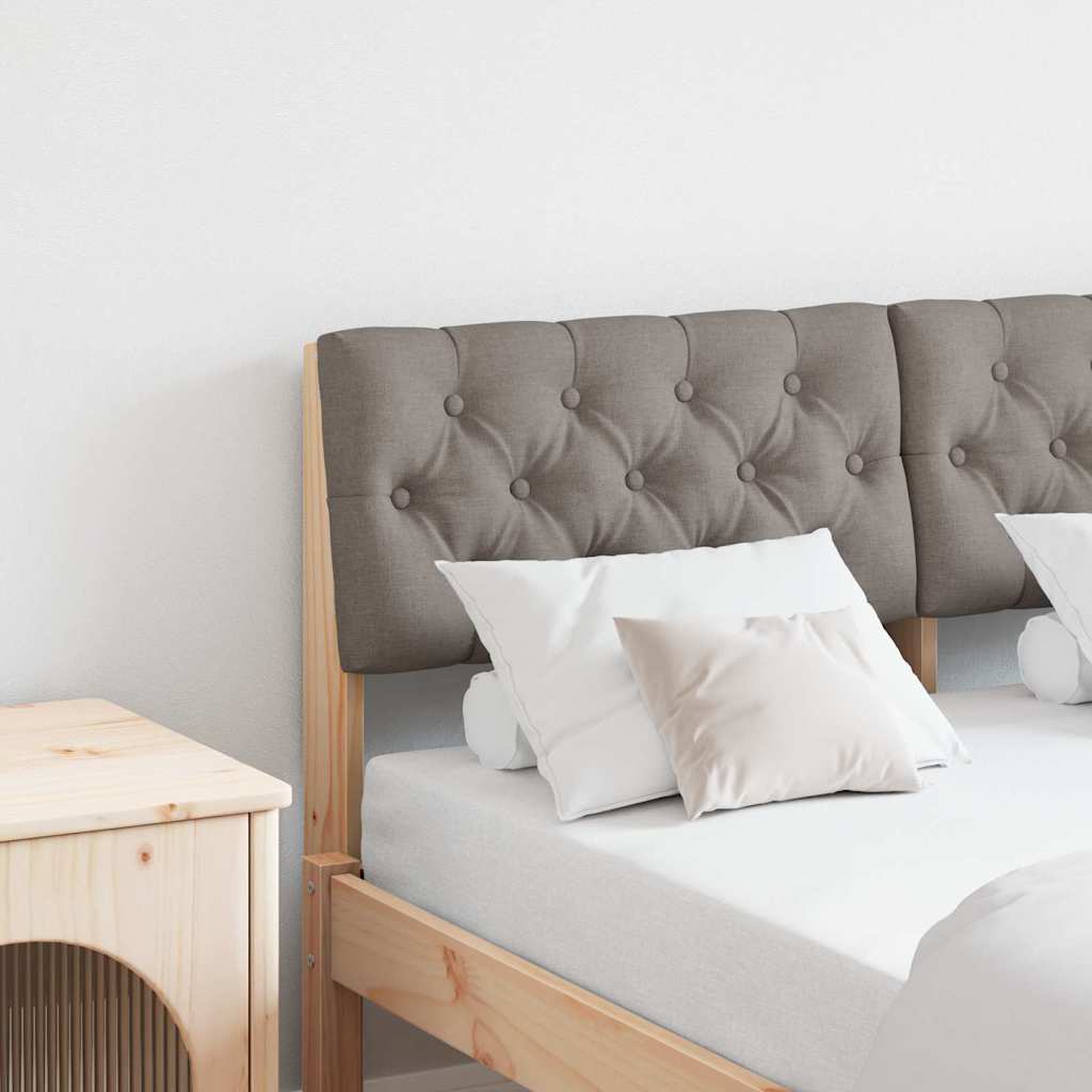 Testiera imbottita Talpa 120 cm Pino massello