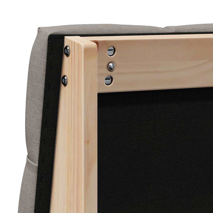 Testiera imbottita Talpa 90 cm Pino massello