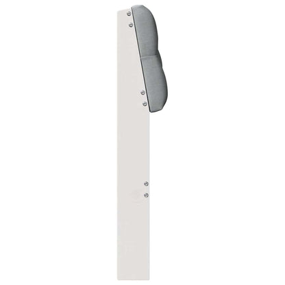 Testiera imbottita Grigio chiaro 75 cm Pino massello