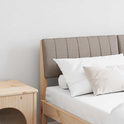 Testiera imbottita Talpa 135 cm Pino massello