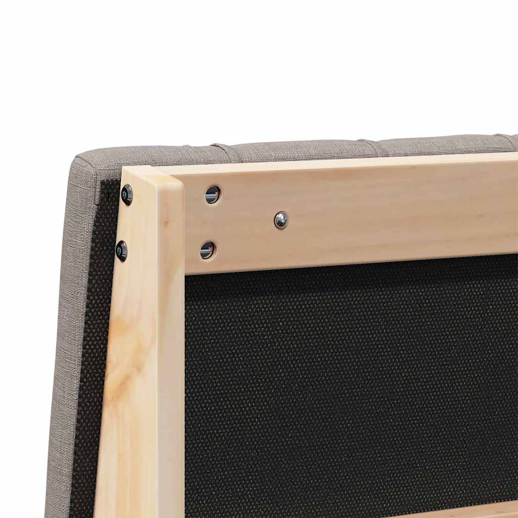 Testiera imbottita Talpa 90 cm Pino massello