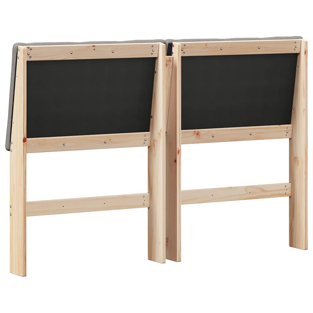 Testiera imbottita Talpa 160 cm Pino massello