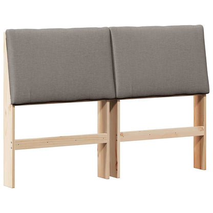 Testiera imbottita Talpa 140 cm Pino massello