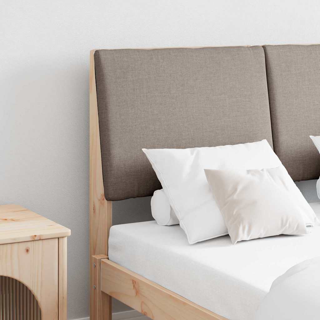 Testiera imbottita Talpa 120 cm Pino massello