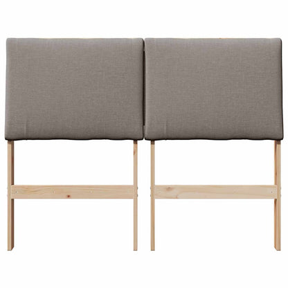 Testiera imbottita Talpa 120 cm Pino massello