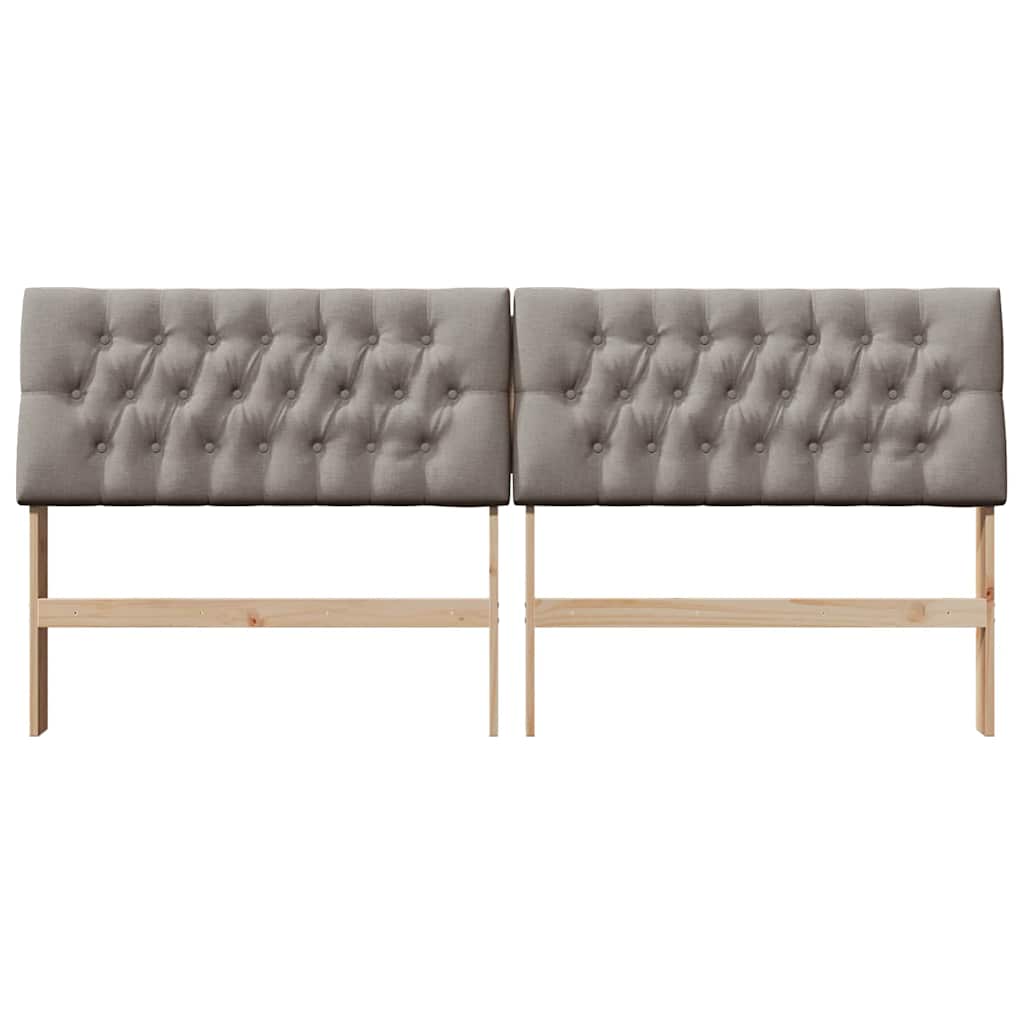 Testiera imbottita Talpa 200 cm Pino massello