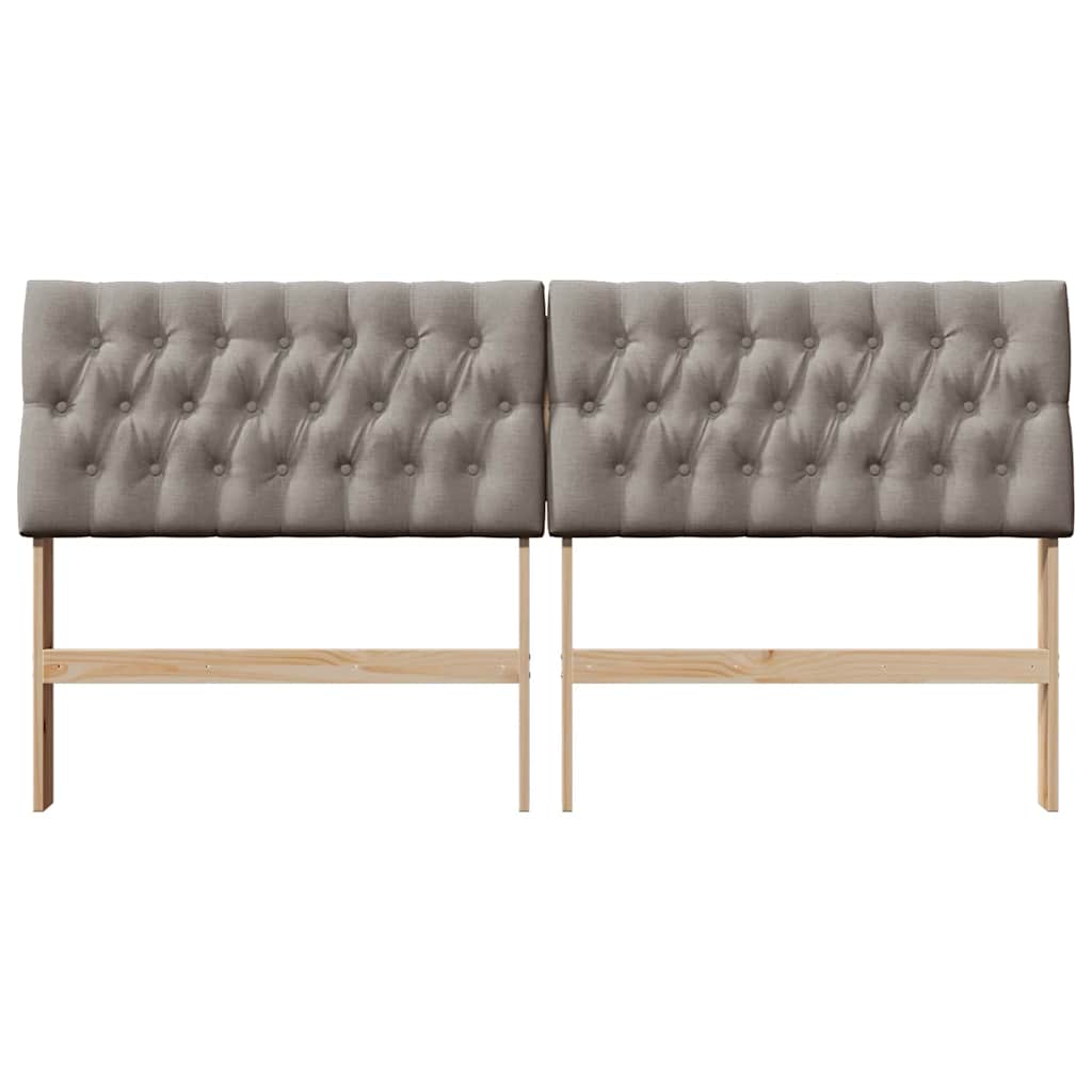 Testiera imbottita Talpa 180 cm Pino massello