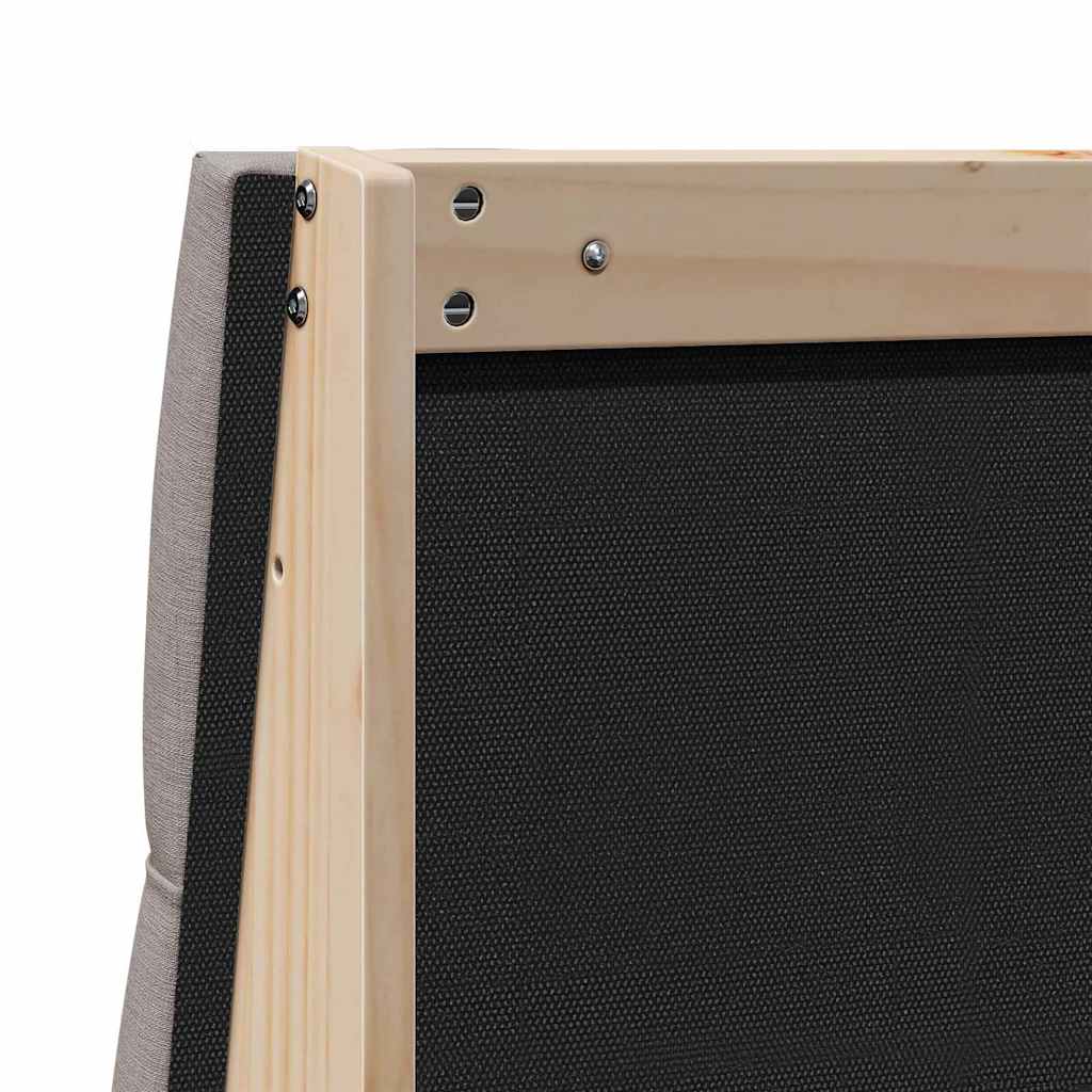 Testiera imbottita Talpa 160 cm Pino massello