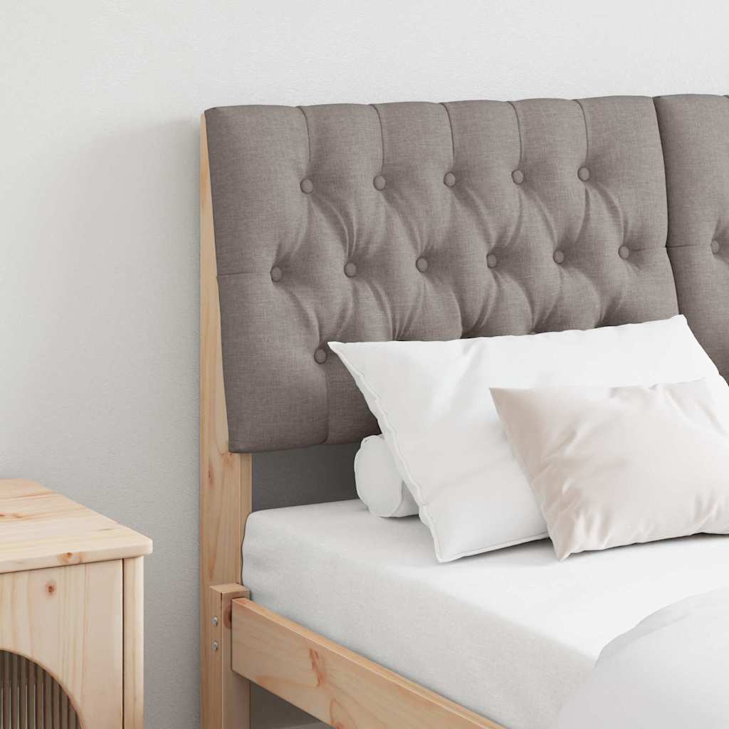 Testiera imbottita Talpa 135 cm Pino massello