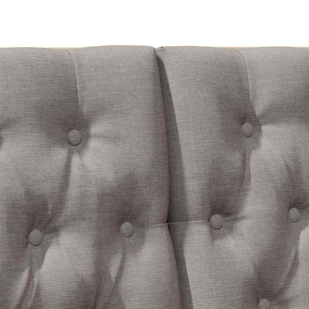 Testiera imbottita Talpa 120 cm Pino massello