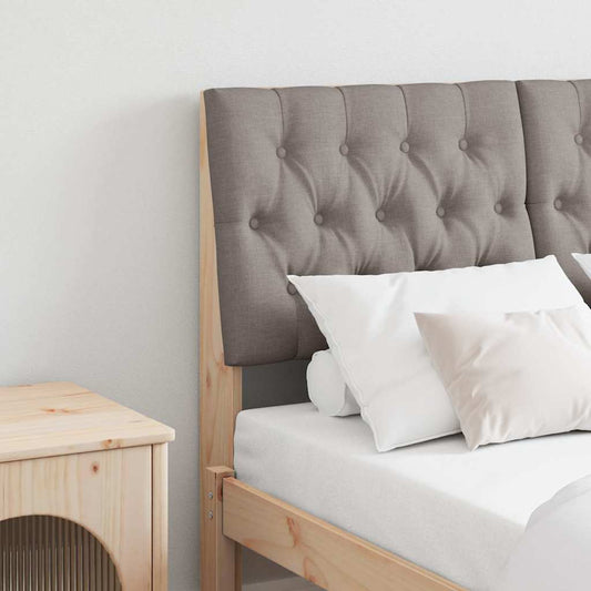 Testiera imbottita Talpa 120 cm Pino massello