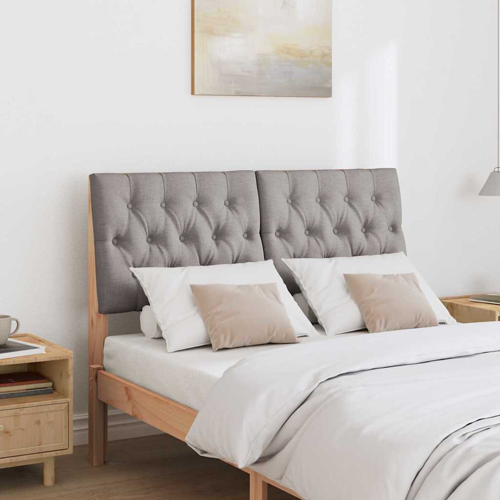 Testiera imbottita Talpa 120 cm Pino massello