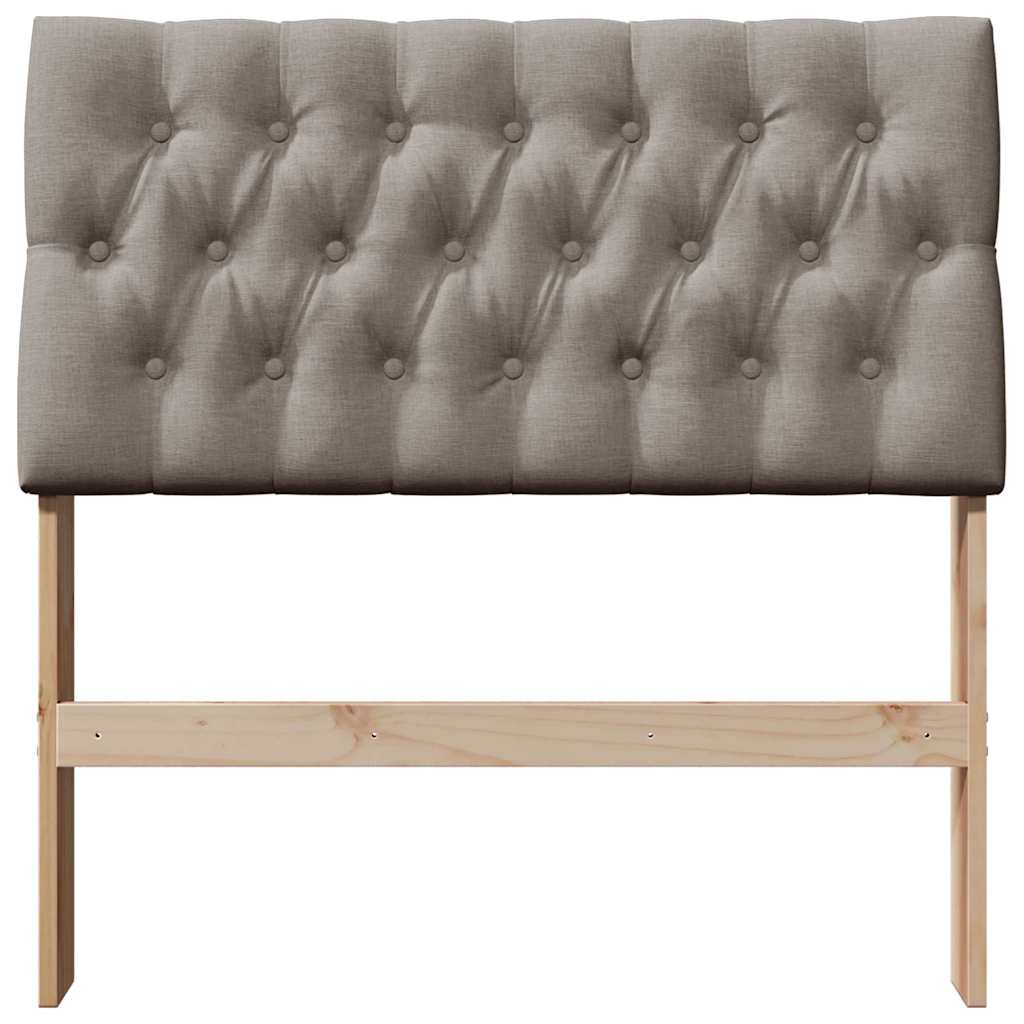 Testiera imbottita Talpa 90 cm Pino massello