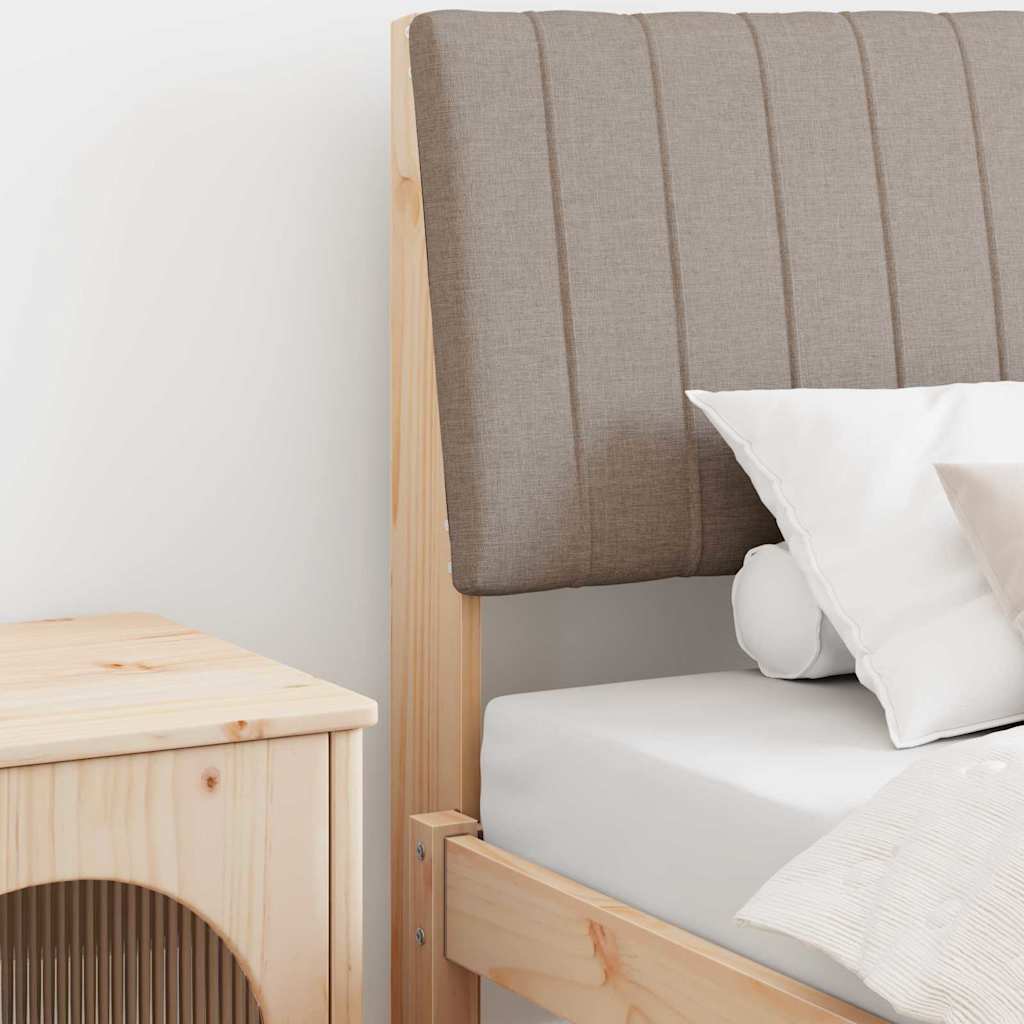 Testiera imbottita Talpa 100 cm Pino massello