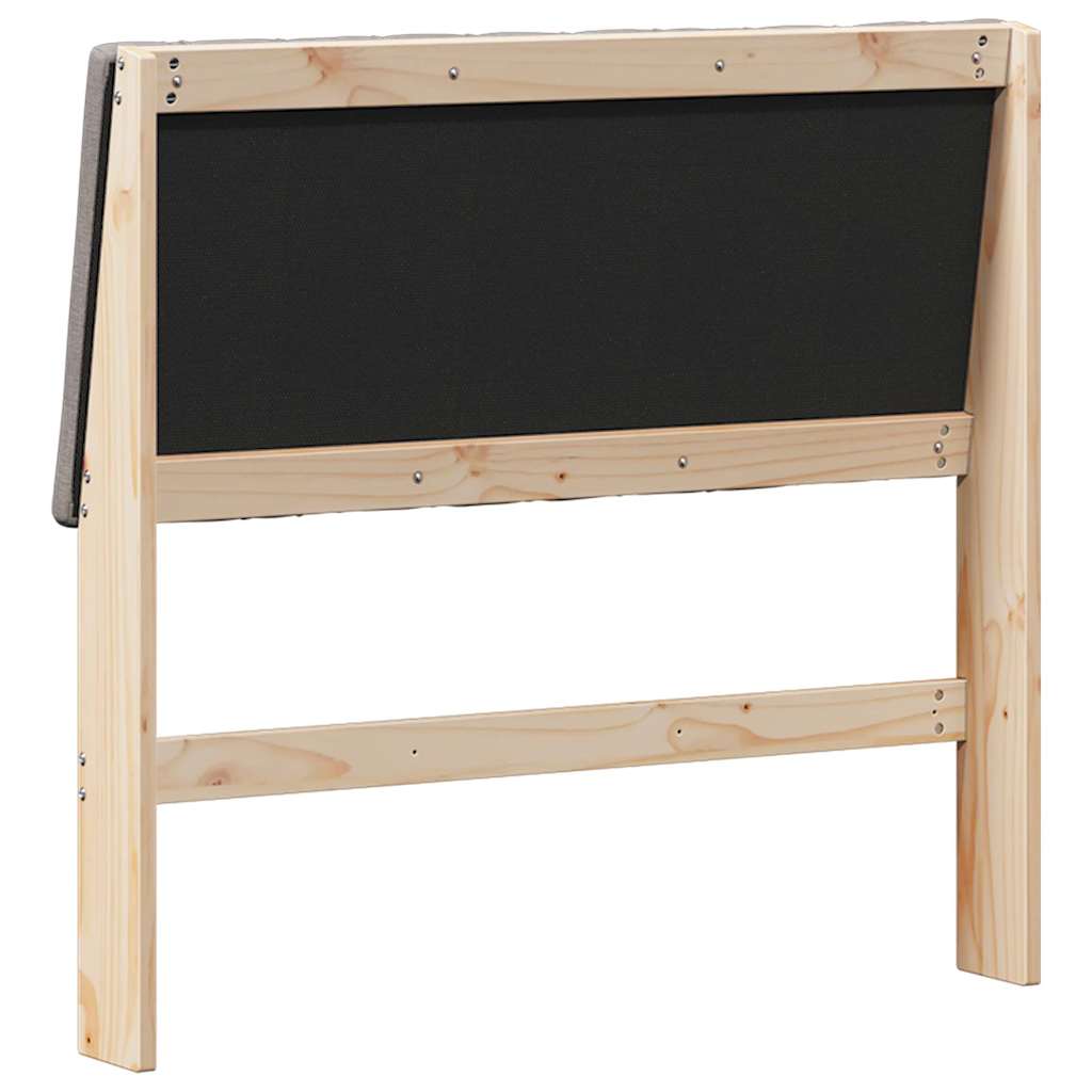 Testiera imbottita Talpa 100 cm Pino massello