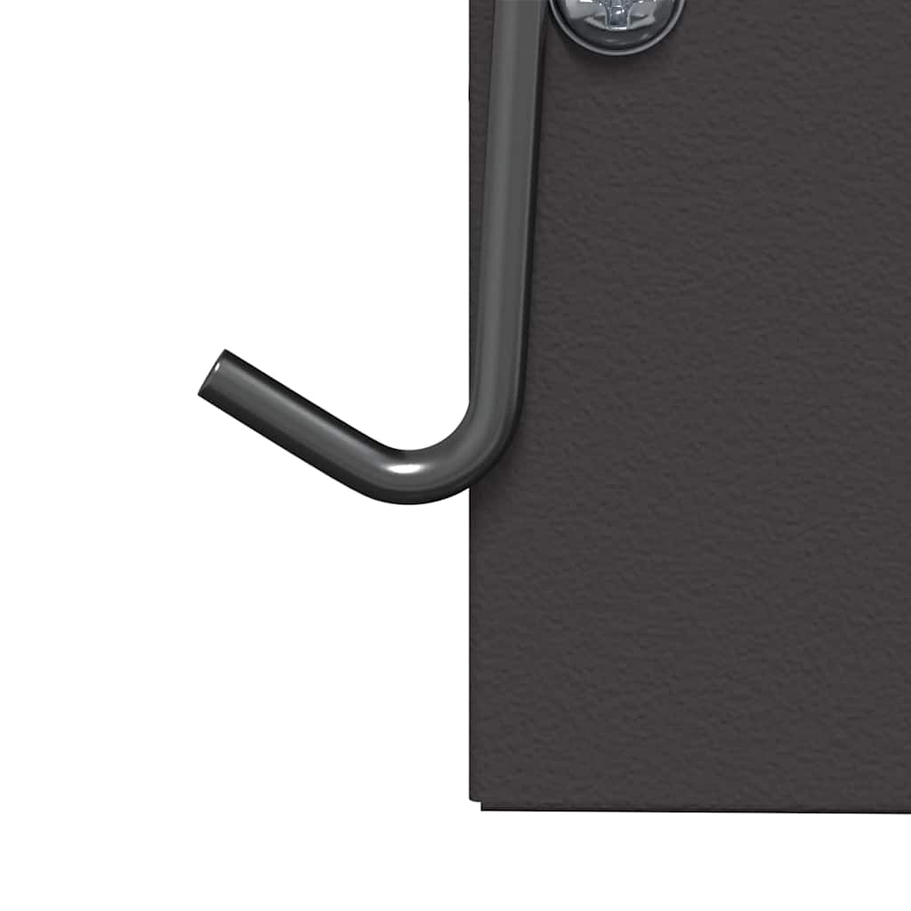 Mangiatore per conigli Nero 12,5 x 12,5 x 25 cm