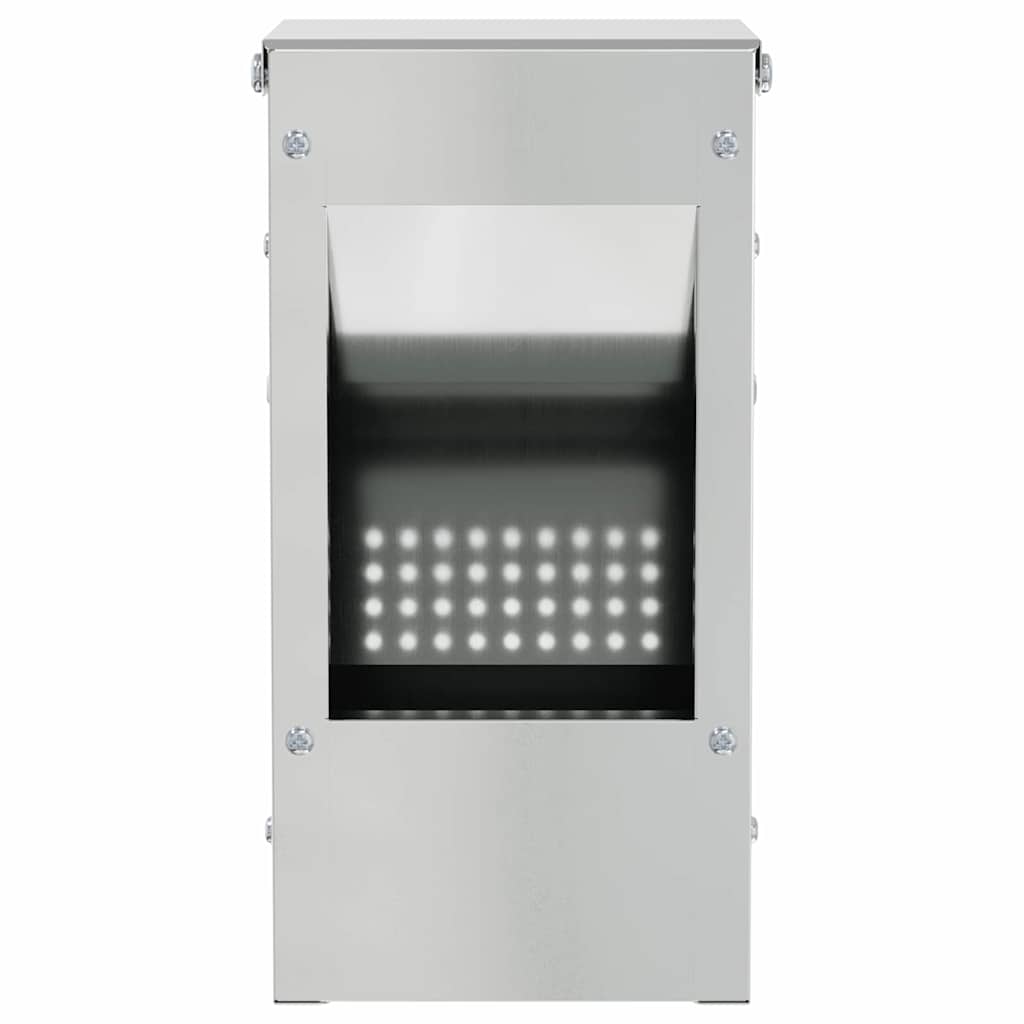 Mangiatore per conigli Argento 12,5 x 12,5 x 25 cm