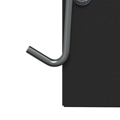 Mangiatore per conigli Nero 20 x 12,5 x 25 cm