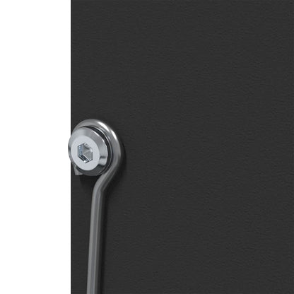 Mangiatore per conigli Nero 20 x 12,5 x 25 cm