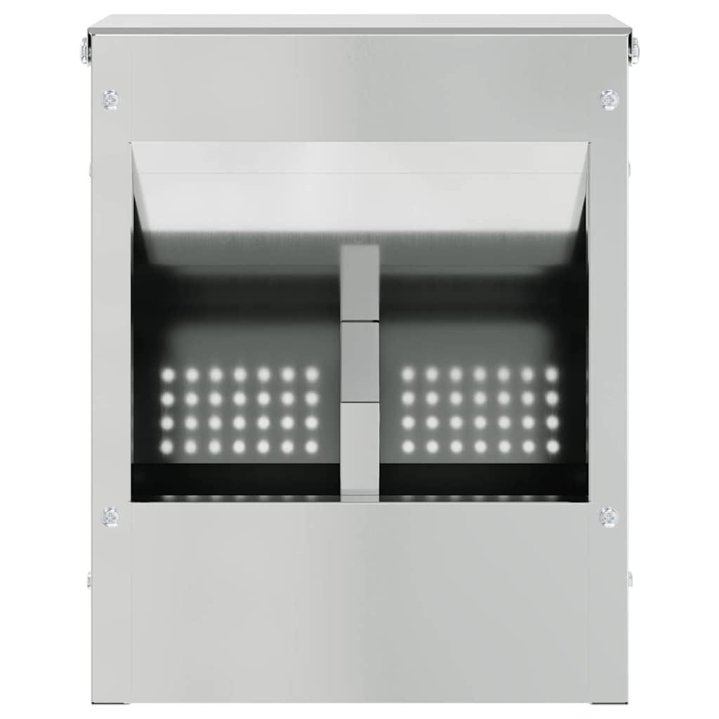 Mangiatore per conigli Argento 20 x 12,5 x 25 cm