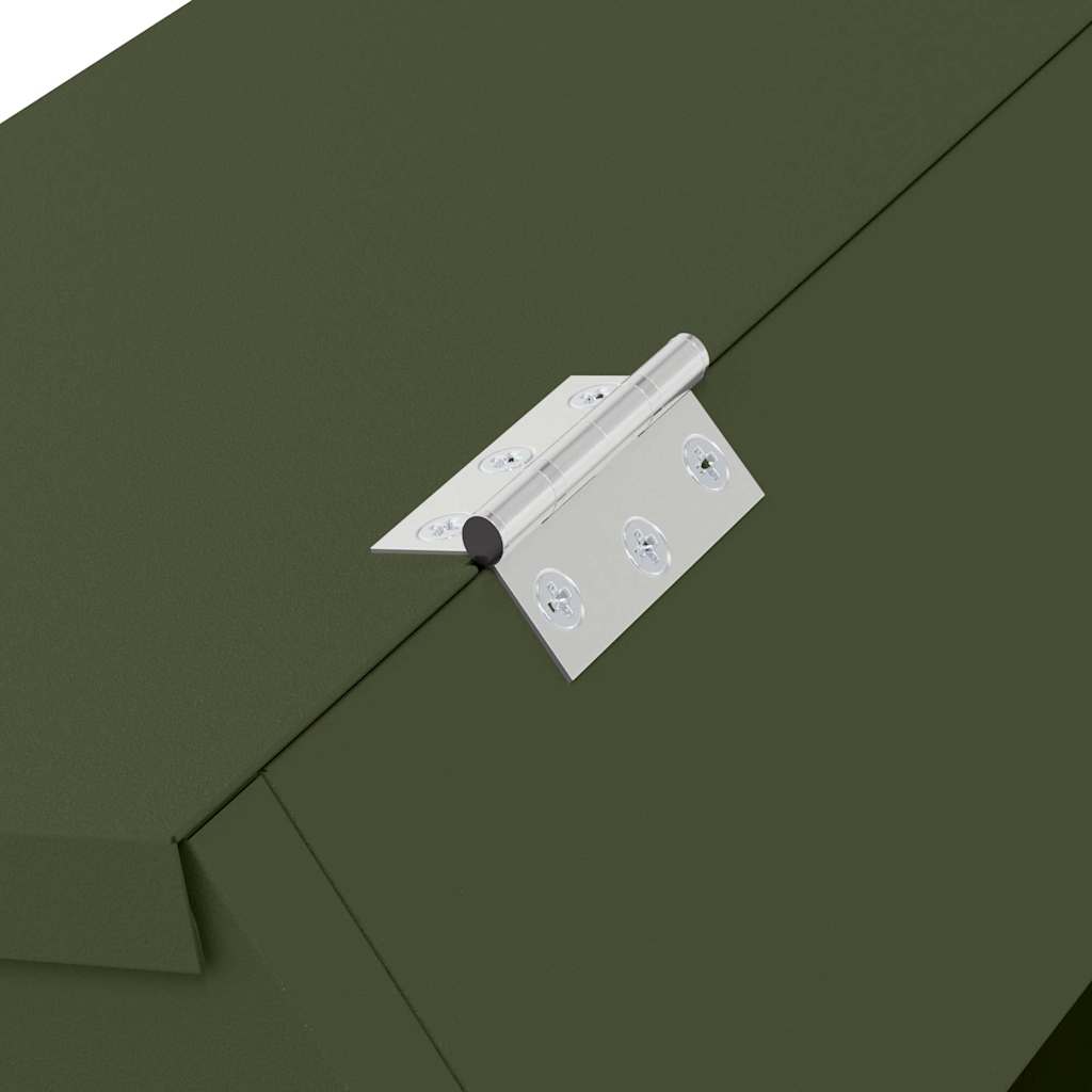 Mangiatore per conigli Verde oliva 64.5 x 25.5 x 45.5 cm | homemem39