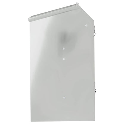 Mangiatore per conigli Argento 64.5 x 25.5 x 45.5 cm