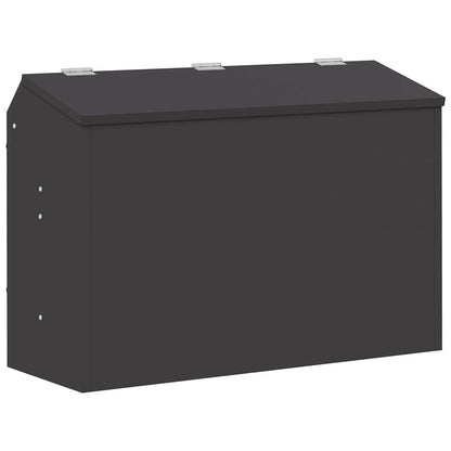 Mangiatore per conigli Nero 64.5 x 25.5 x 45.5 cm