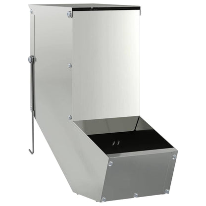 Mangiatore per conigli Argento 12,5 x 26 x 28,5 cm