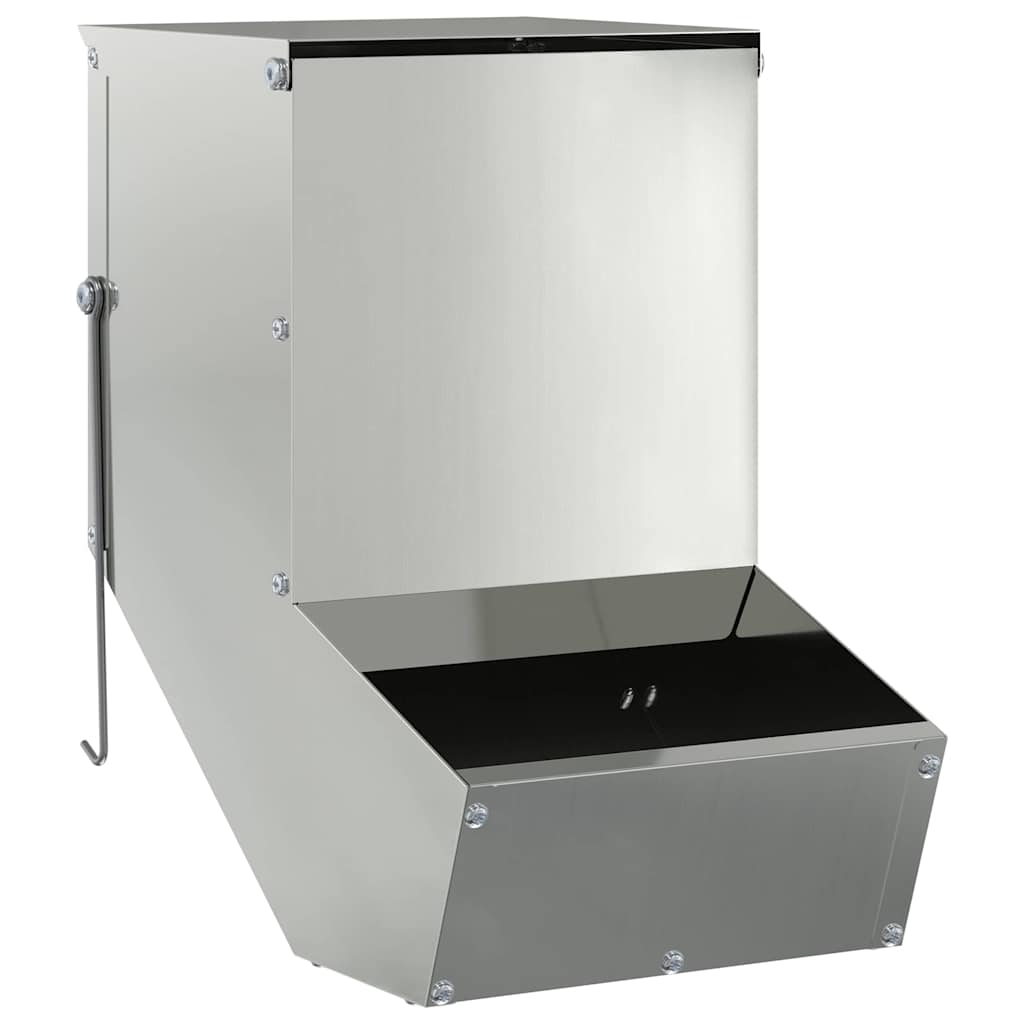 Mangiatore per conigli Argento 17,5 x 26 x 28,5 cm