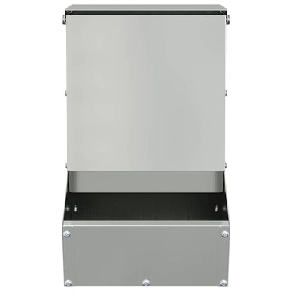 Mangiatore per conigli Argento 17,5 x 26 x 28,5 cm