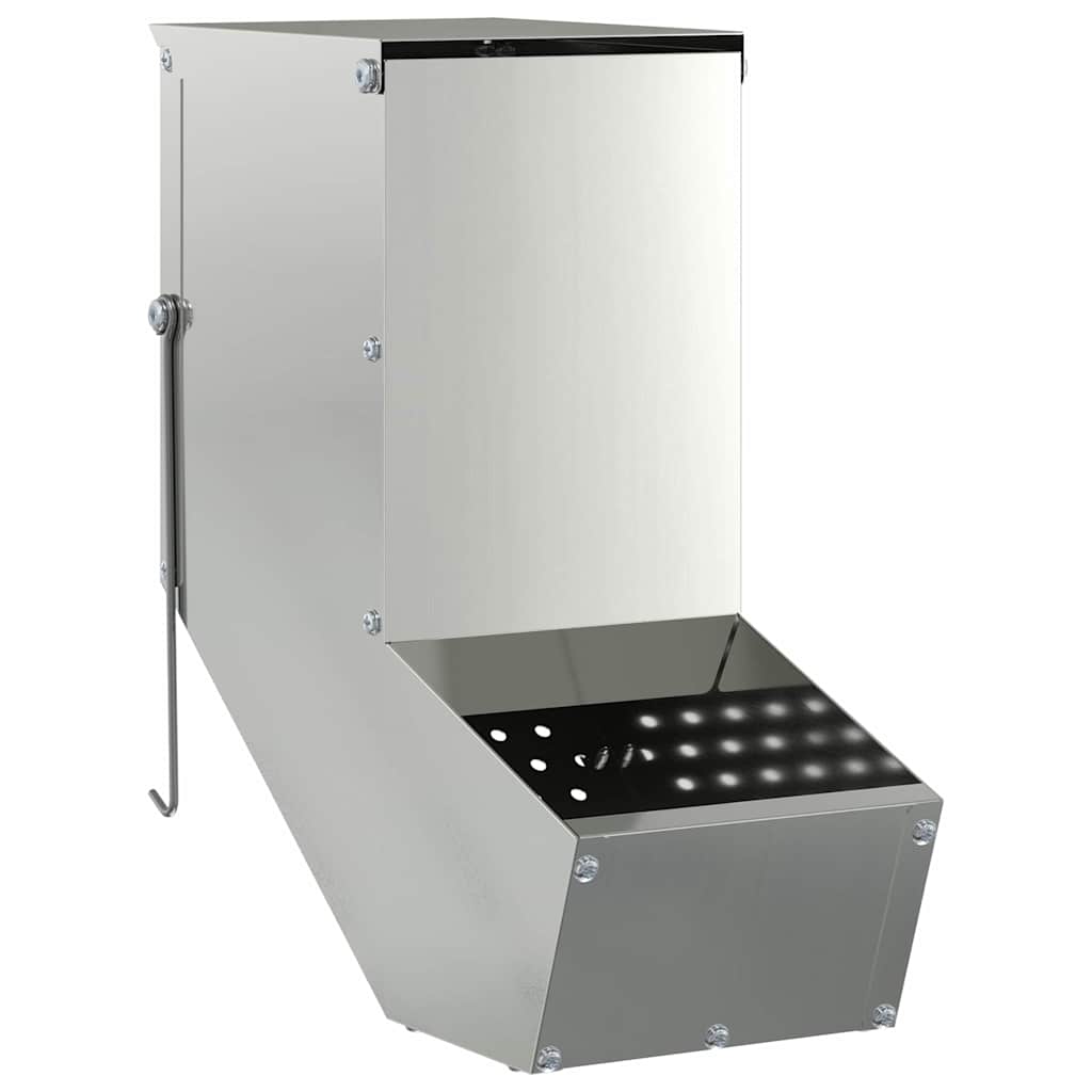 Mangiatore per conigli Argento 12,5 x 26 x 28,5 cm