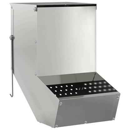 Mangiatore per conigli Argento 17,5 x 26 x 28,5 cm