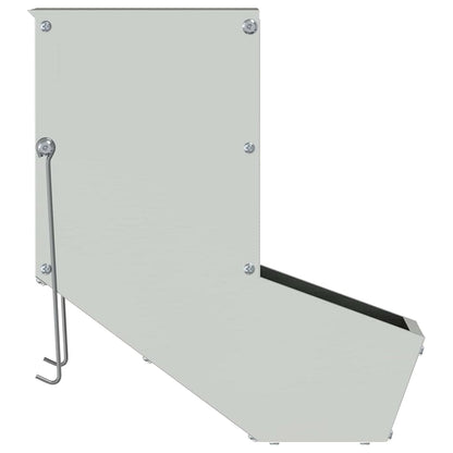 Mangiatore per conigli Argento 17,5 x 26 x 28,5 cm