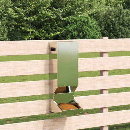 Mangiatore per cervi Argento 28 x 30 x 80 cm Acciaio zincato