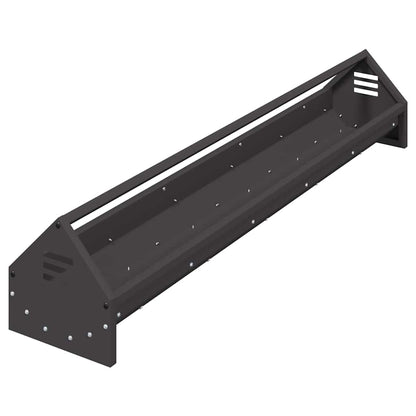 Mangiatoia per polli Nero 108 x 20,5 x 20 cm