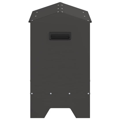 Mangiatoia per polli Nero 81 x 32 x 53,5 cm