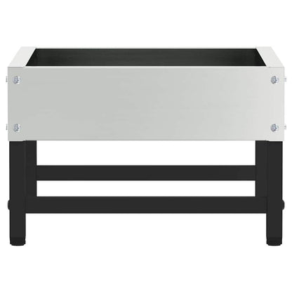 Mangiatore per Uccelli Argento 80 x 28 x 13.5 cm