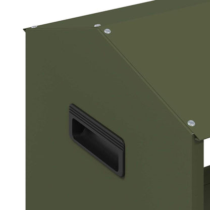 Abbeveratoio per bestiame Verde oliva 79 x 35 x 62 cm