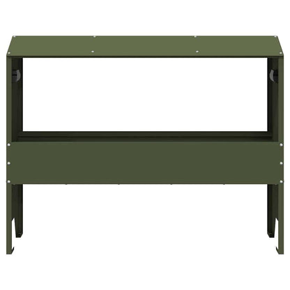 Abbeveratoio per bestiame Verde oliva 79 x 35 x 62 cm