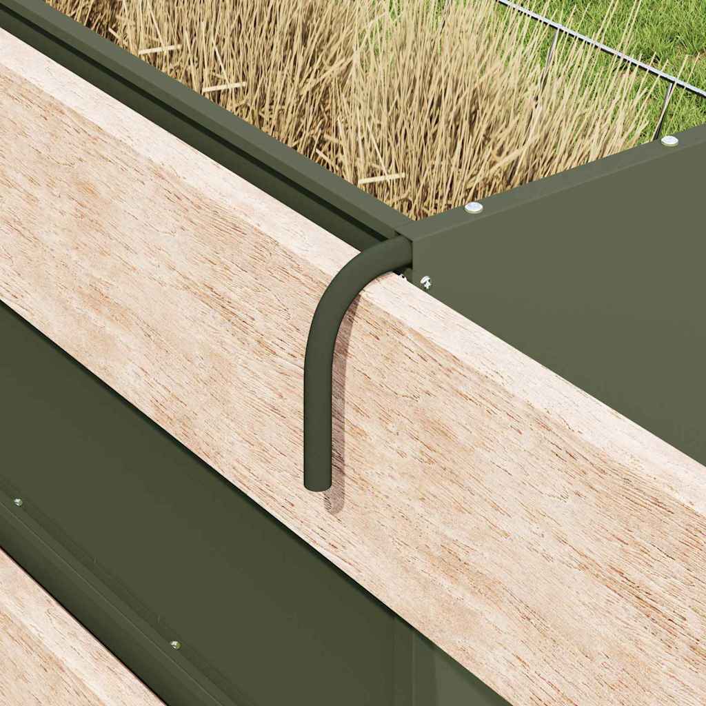 Nutriente per Fieno Verde oliva 71 x 33 x 70 cm