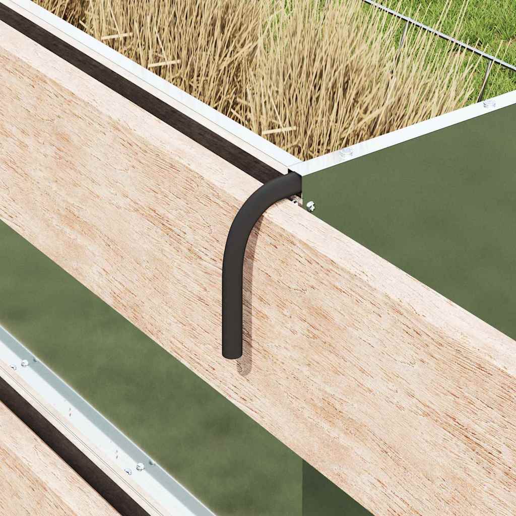 Nutriente per Fieno Argento 71 x 33 x 70 cm Acciaio zincato