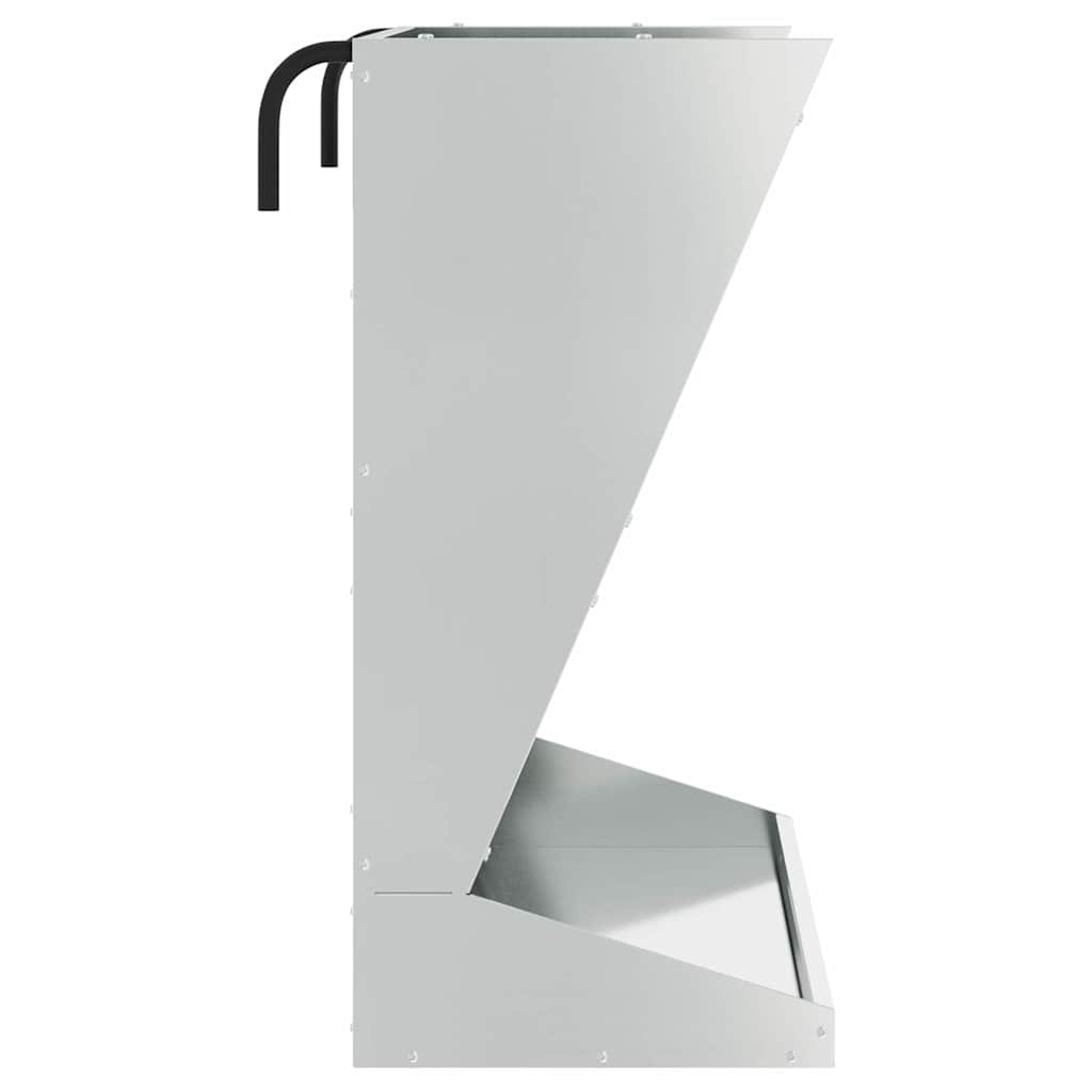 Nutriente per Fieno Argento 71 x 33 x 70 cm Acciaio zincato