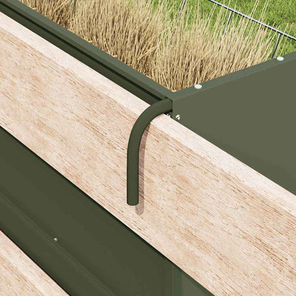 Mangiatore Appeso per Fieno Verde oliva 61 x 33 x 66 cm