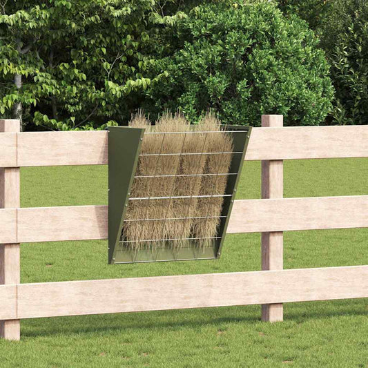 Mangiatore Appeso per Fieno Verde oliva 61 x 33 x 66 cm