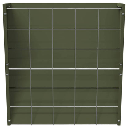 Mangiatore Appeso per Fieno Verde oliva 61 x 33 x 66 cm